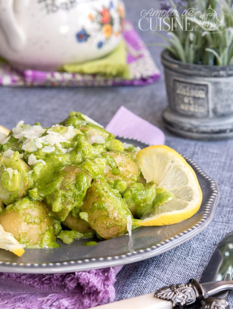 salade de pommes de terre au pesto