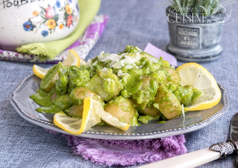 salade de pommes de terre au pesto