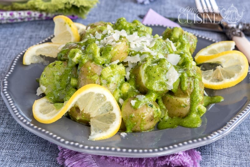 salade de pommes de terre au pesto