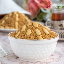recette de sellou ou sfouf marocain
