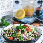 taboulé libanais / salade variée au Boulgour