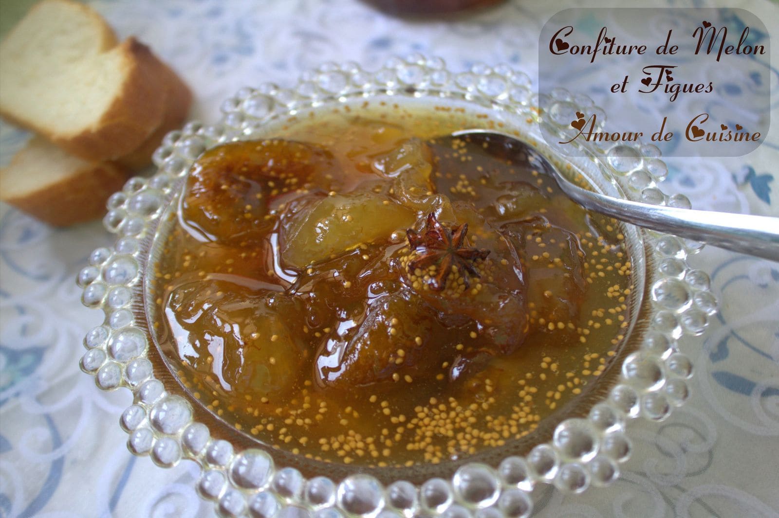 confiture de figues et melon