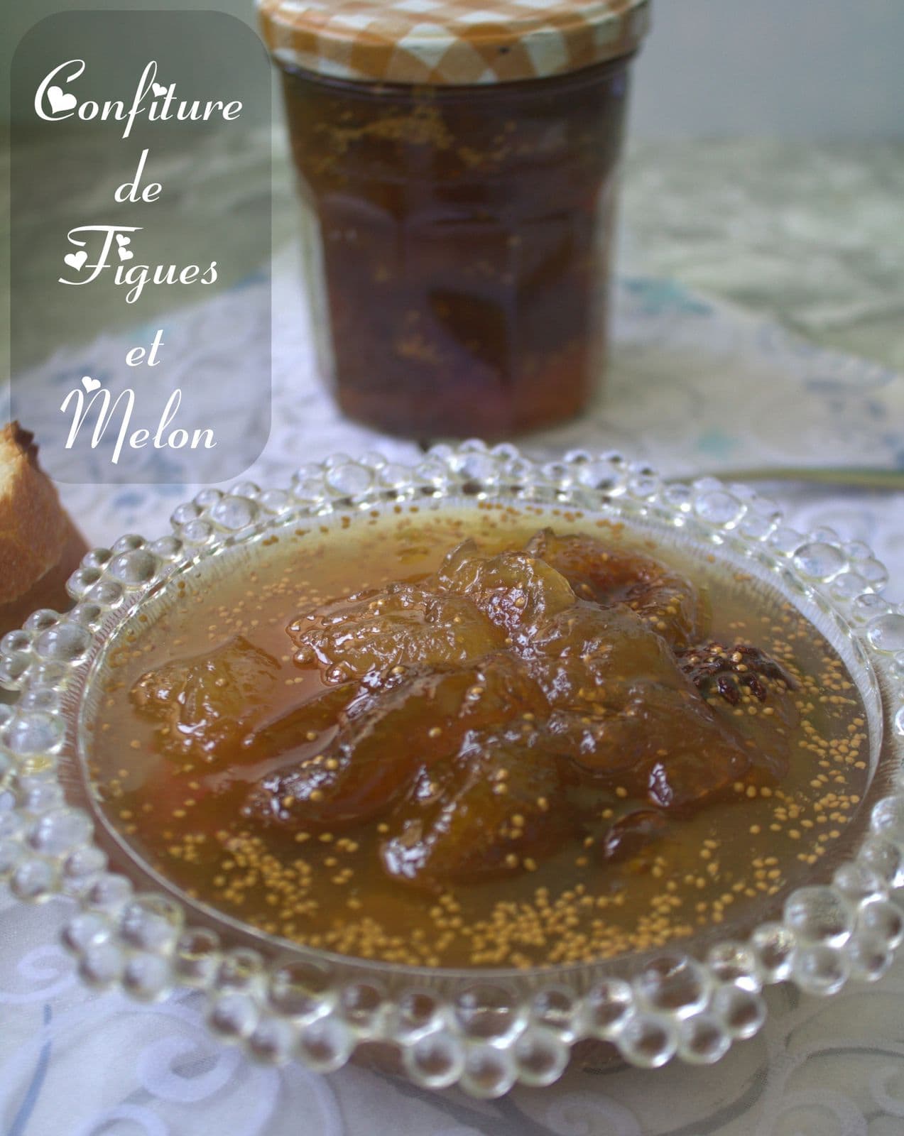 confiture de figue et melon maison