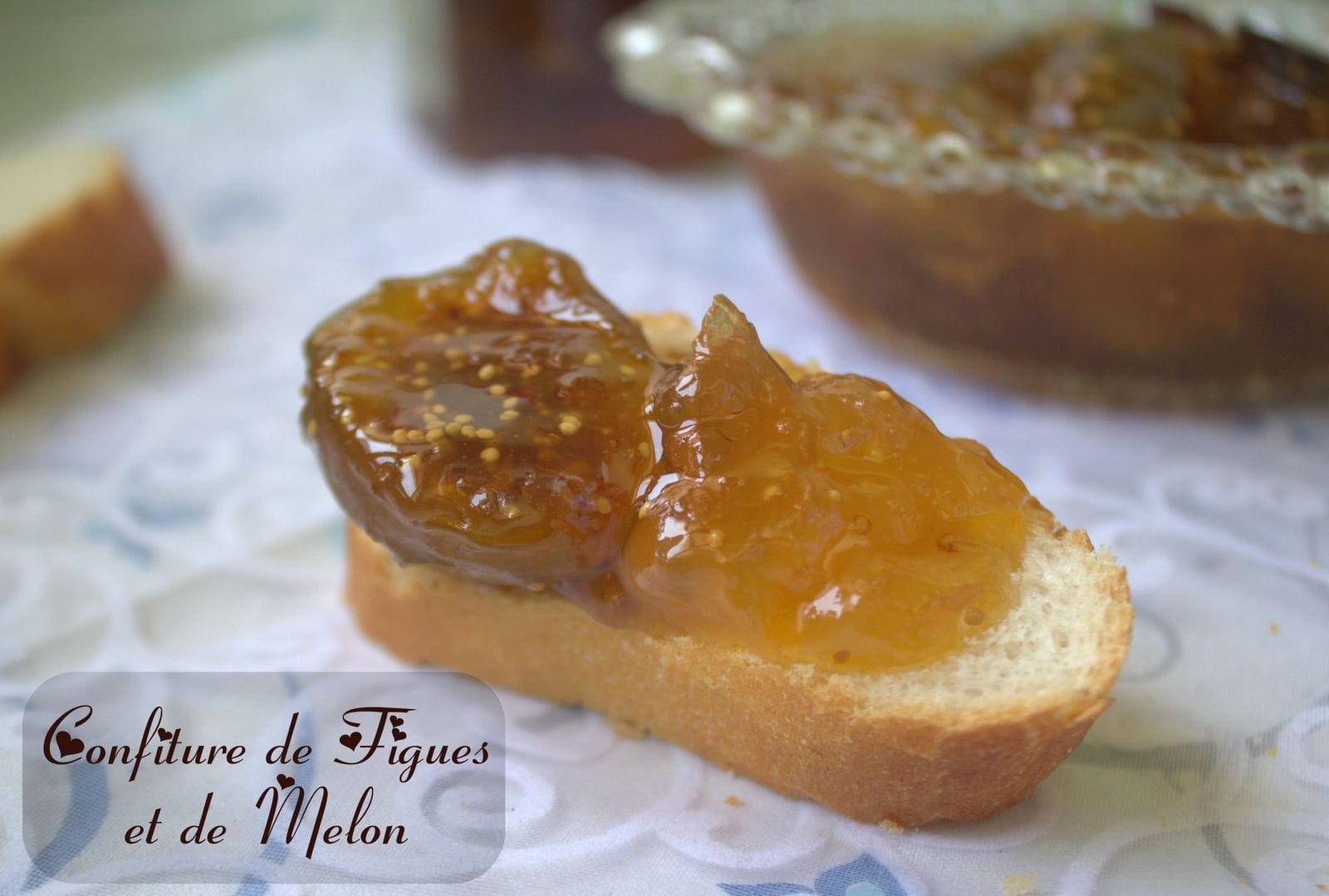 confiture de figues et melon