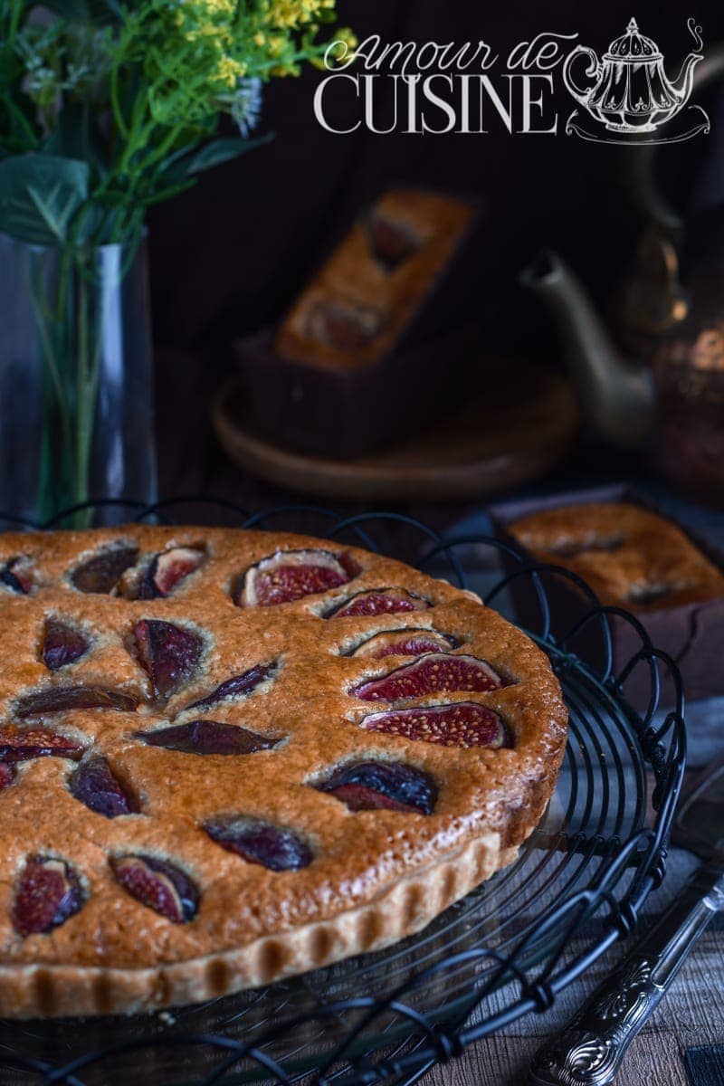 tarte aux figues à la crème d'amandes