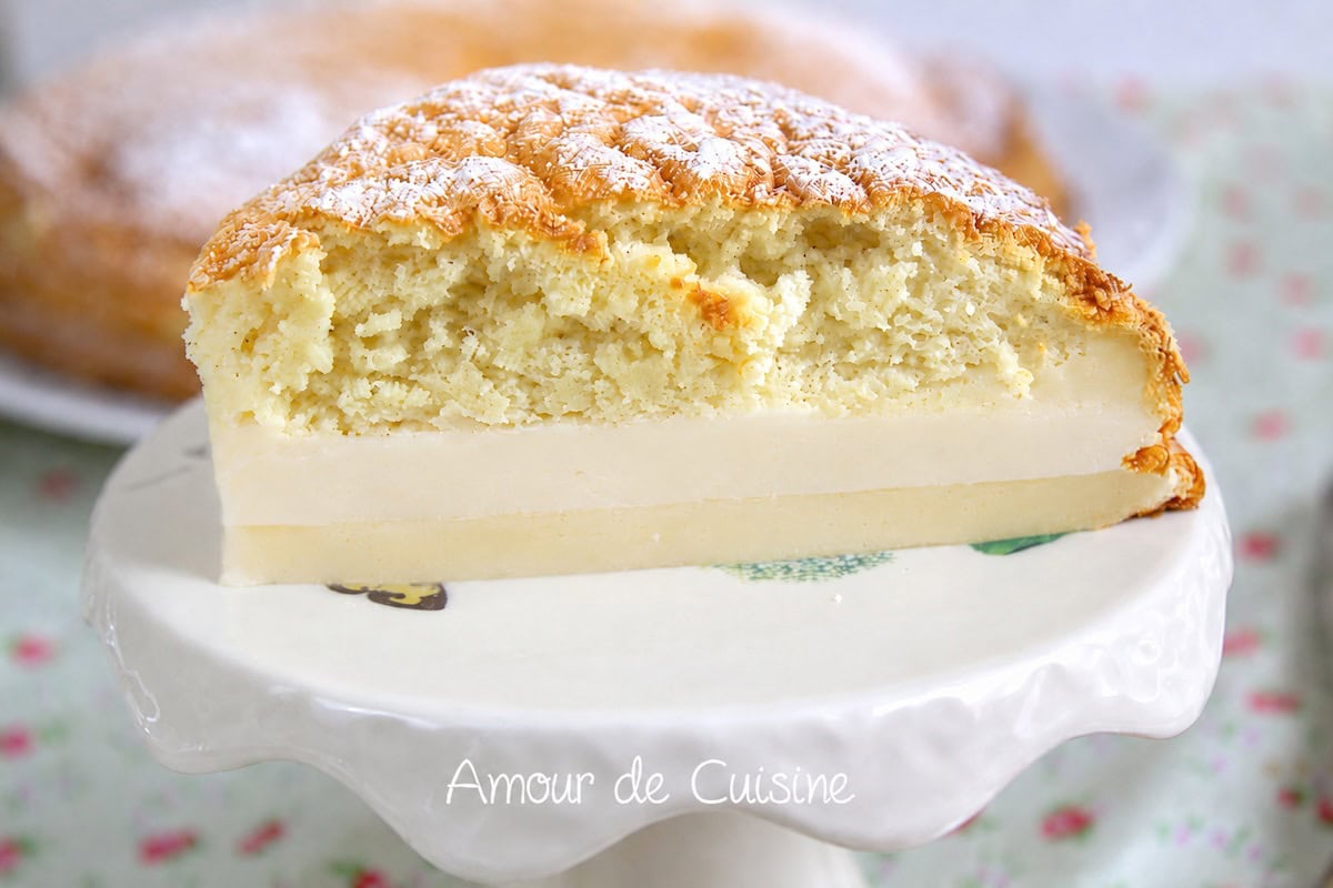 gateau magique a la vanille facile et inratable