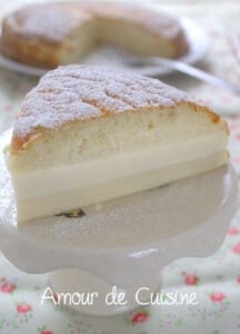 gateau magique a la vanille