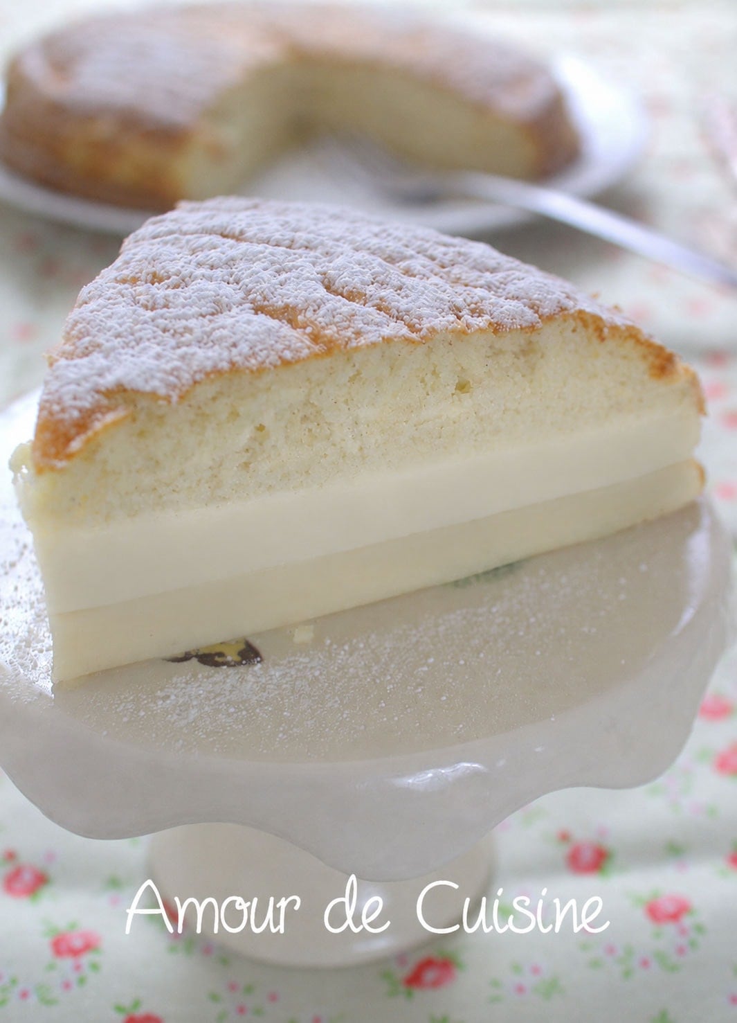 gateau magique a la vanille