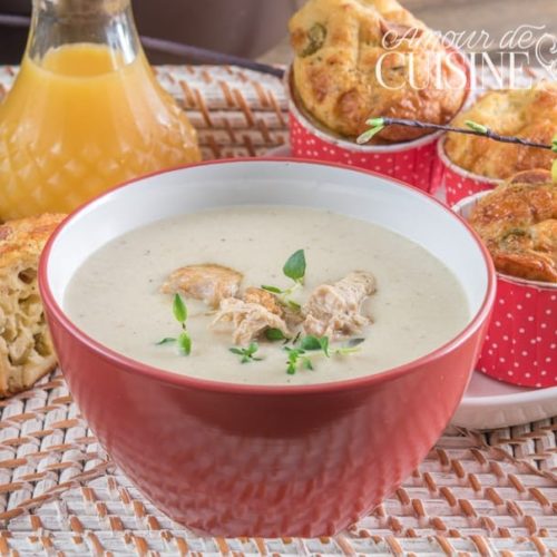 Soupe Veloutee De Poulet Amour De Cuisine