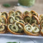 palmier aperitif au pesto
