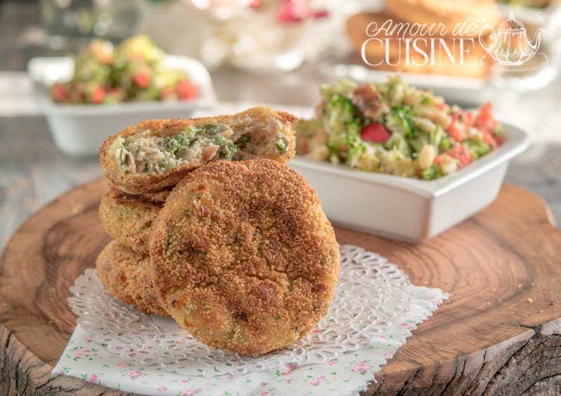 recette peu caloriques galettes au saumon et chou kale