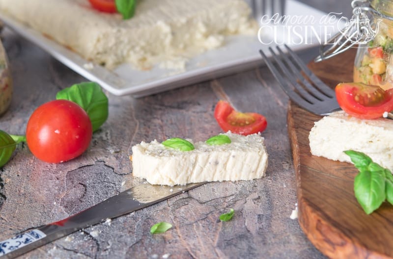 terrine au feta et basilic au Thermomix ou sans