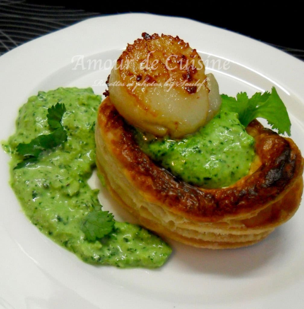 Recette de Saint-Jacques au beurre persillé
