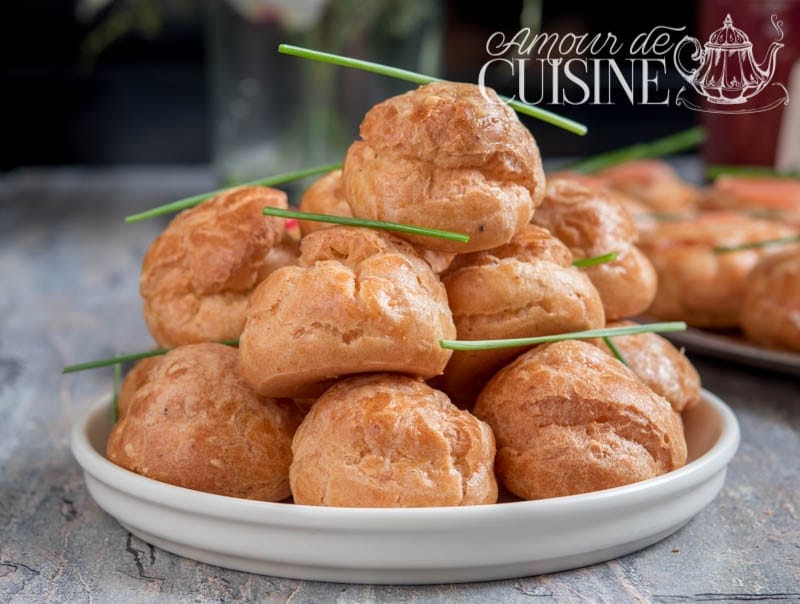 Les gougères au fromage apéro dînatoire facile