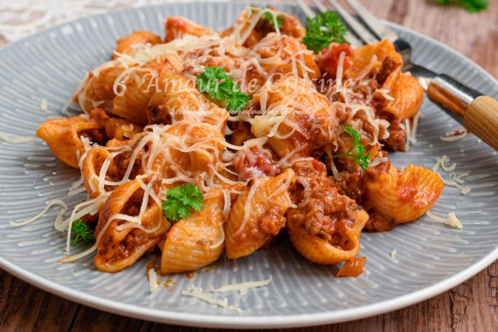 One pot pasta de Penne rigate à la viande hachée - Amour de cuisine