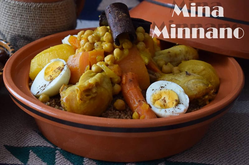 couscous d'orge à la courge musquée