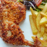 cuisse de poulet pane au four