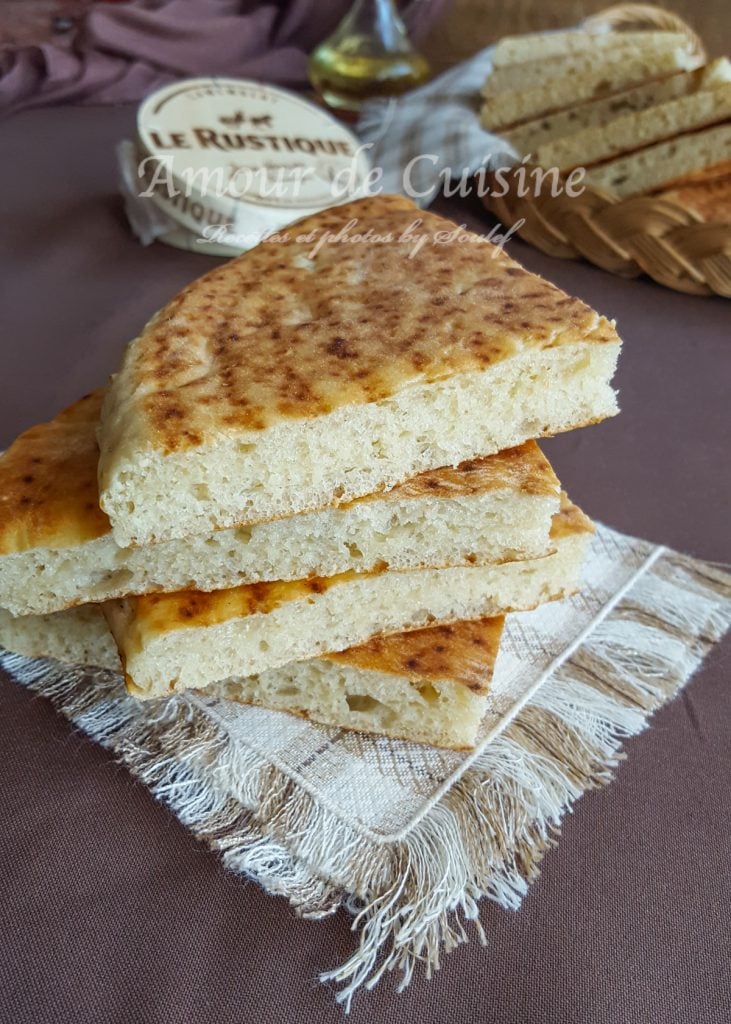 Recette de matlouh moelleux à la farine sans petrissage un matlouh sans semoule