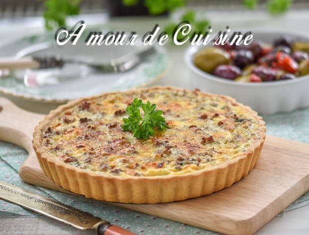 Quiches et tartes salées - Trois fois par jour