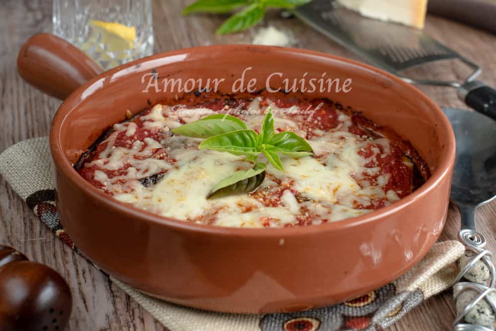 recette d'aubergine alla parmigiana