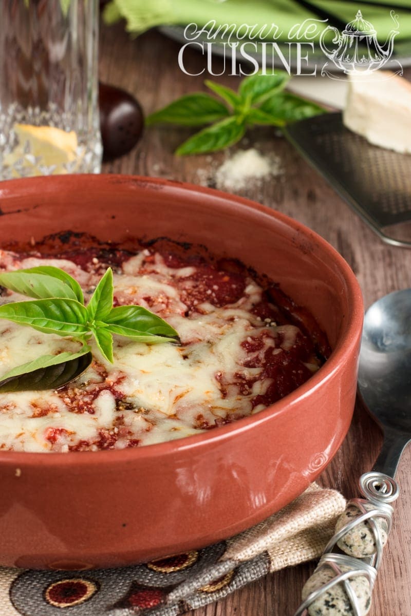 Aubergine alla parmigiana, recette de la cuisine italienne - Amour de ...
