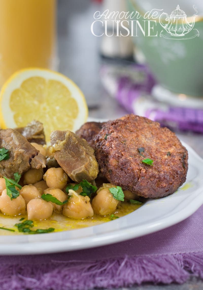 tajine de maakouda à la viande hachée en sauce, lambatane