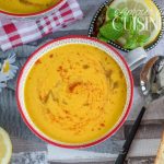 Velouté de lentilles corail au cumin au Thermomix ou sans