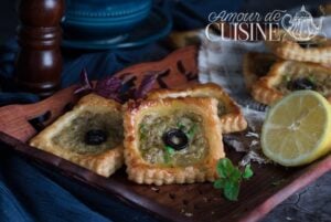 feuilletés aux aubergines faciles