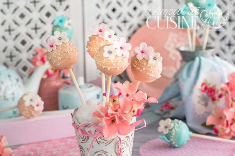 Cake pops (pop cakes) recette sans moule sans cuisson