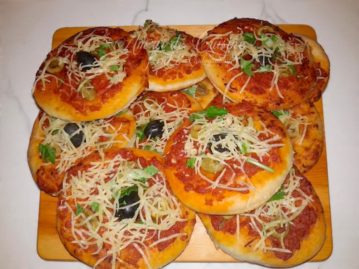 mini pizza recette facile