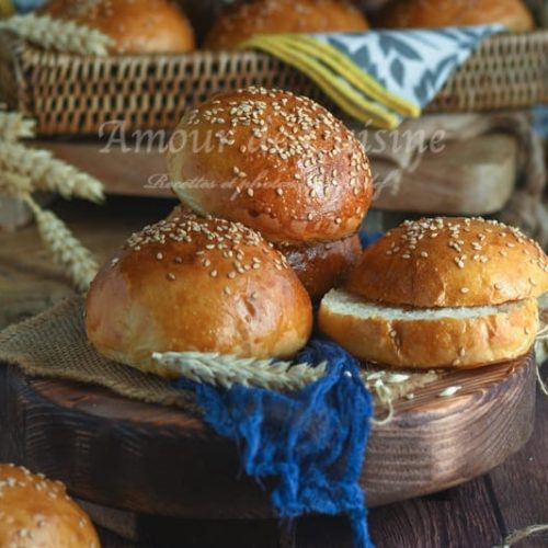 Le pain burger maison ou pain bun - La boite à pain