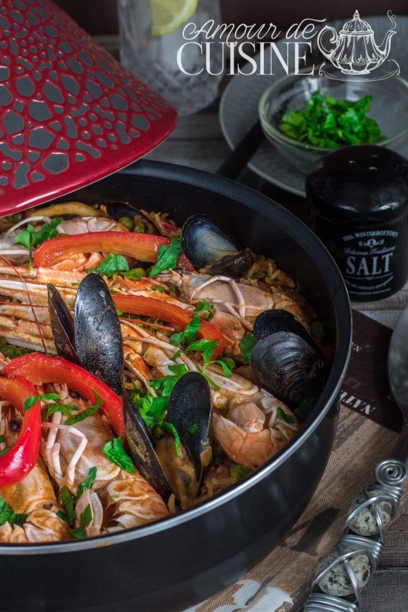 Recette De Paella Terre Et Mer Amour De Cuisine