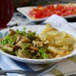 poelee de poulet aux haricots verts