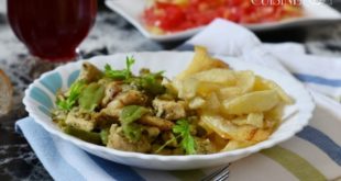 poelee de poulet aux haricots verts