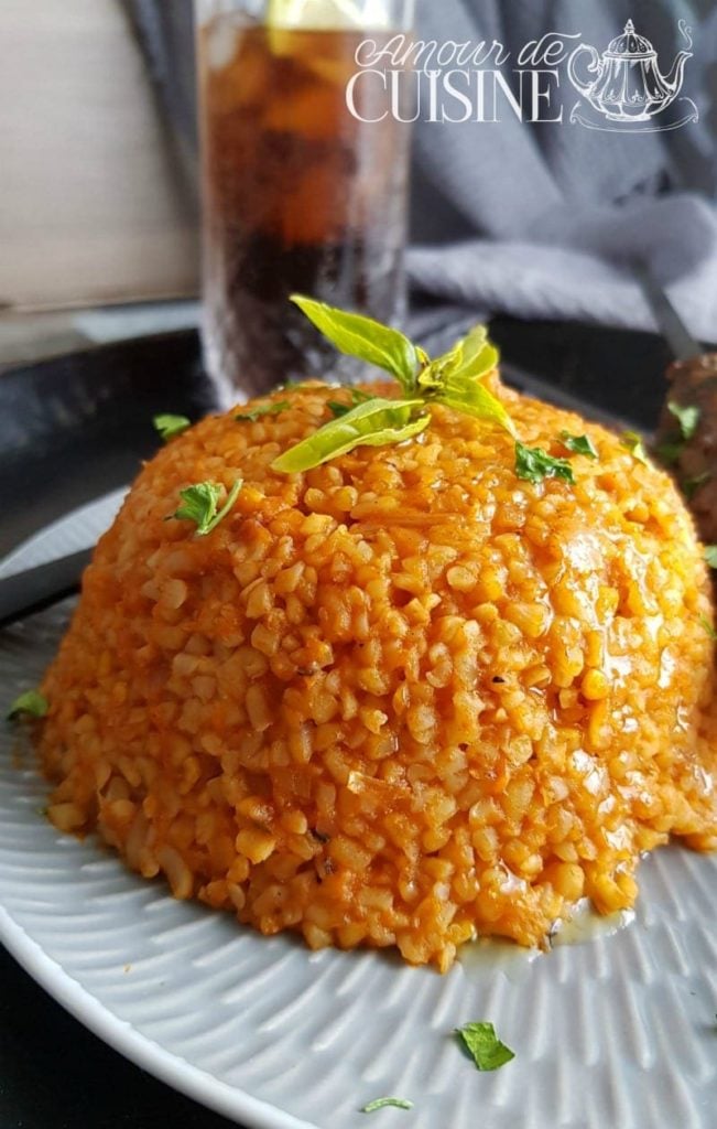 boulgour à la sauce tomate