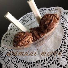 creme glacée au chocolat et nestlé