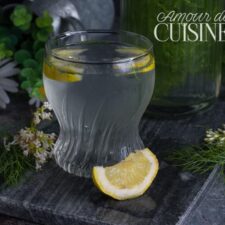 Eau parfumée fenouil citron