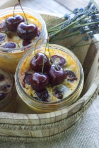 flan aux cerises
