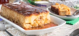terrine de flan aux pommes caramélisées