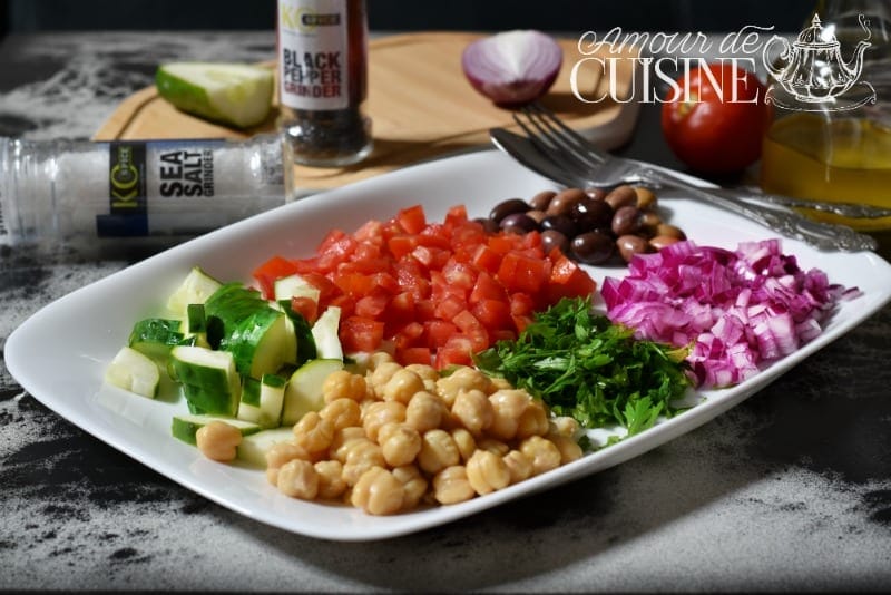 salade pois chiche