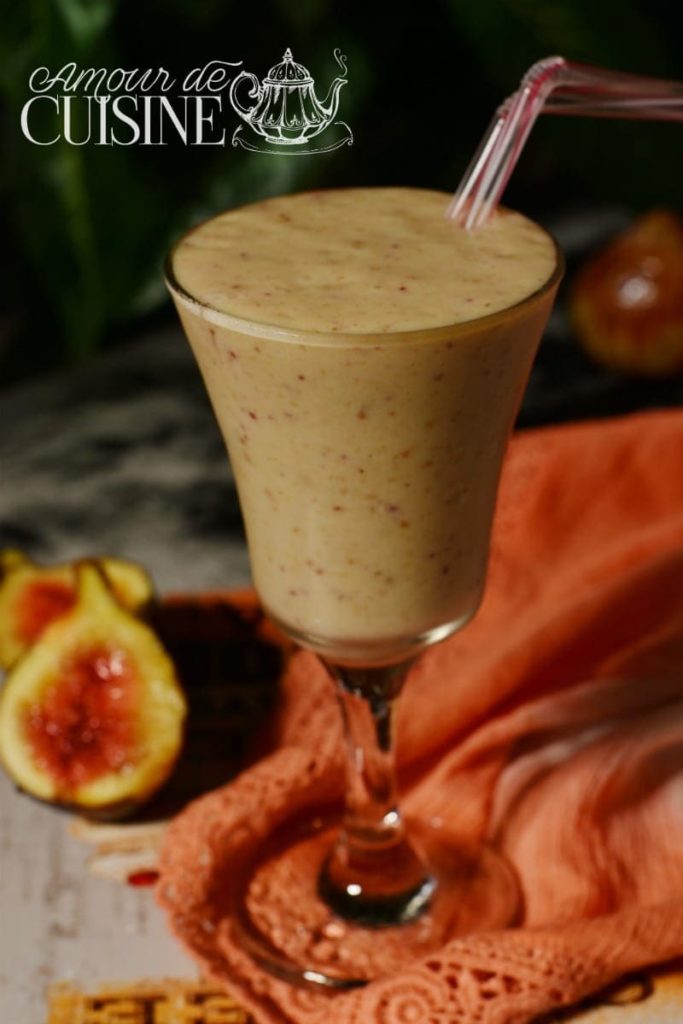 smoothie de figues fraîches