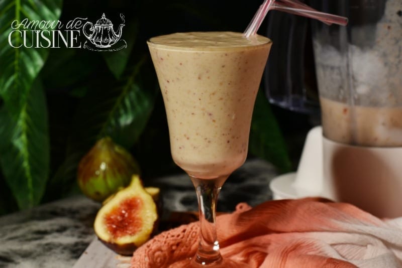 smoothie de figues fraîches