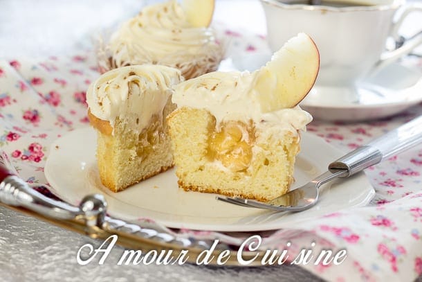 cupcakes aux pommes et mascarpone