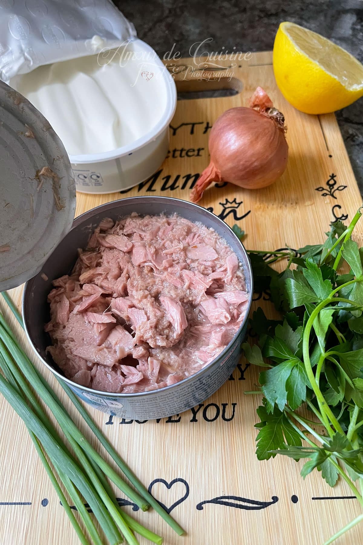 ingredients des rillettes au thon