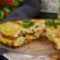 omelette aux poivrons et courgettes