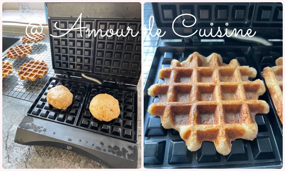 recette gaufres liegeoises, gaufre au sucre perlé les gaufres belges