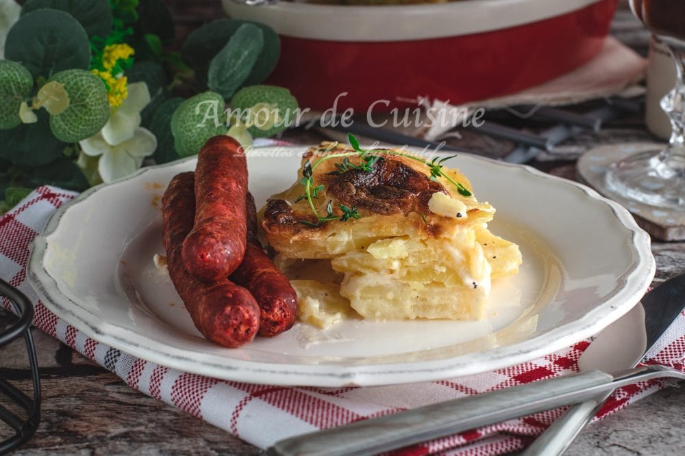 Gratin dauphinois crémeux facile