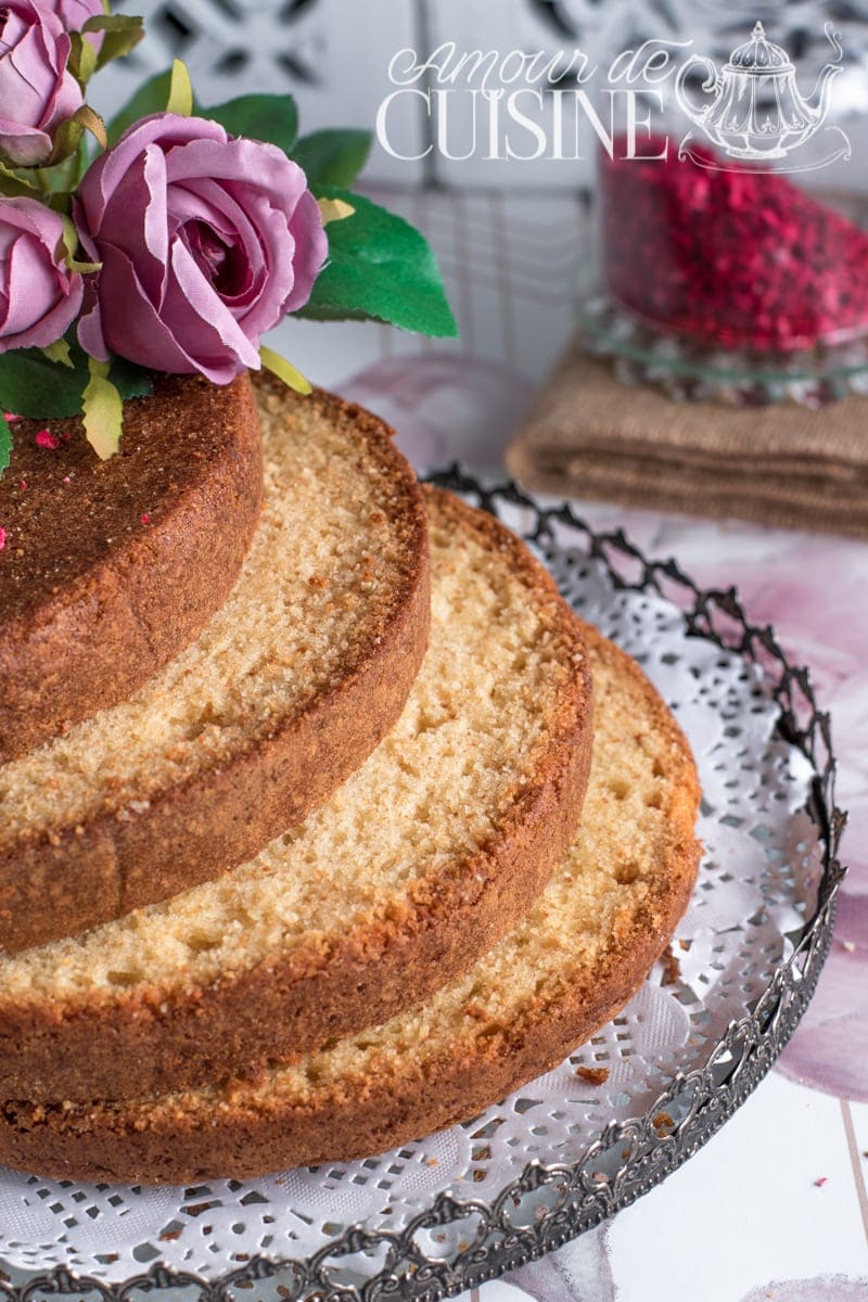 recette du Molly cake, base de gateau d'anniversaire