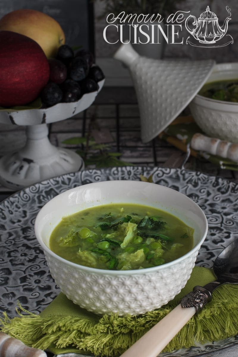 soupe au chou vert