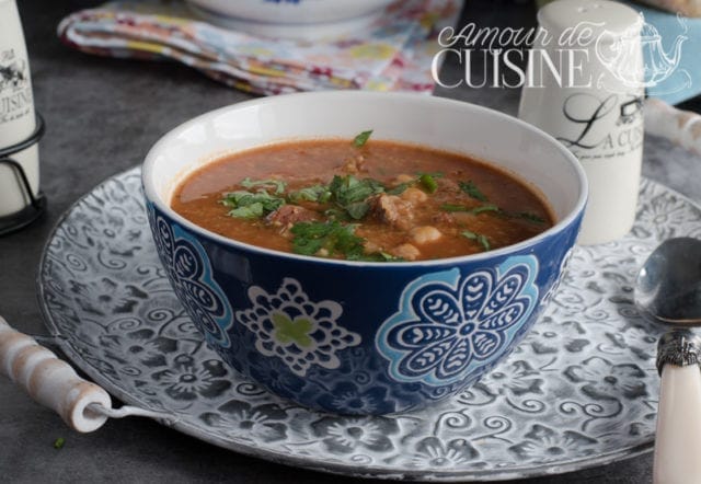 Chorba frik (Algerian lamb and freekeh soup)